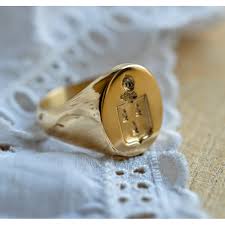 bague or homme