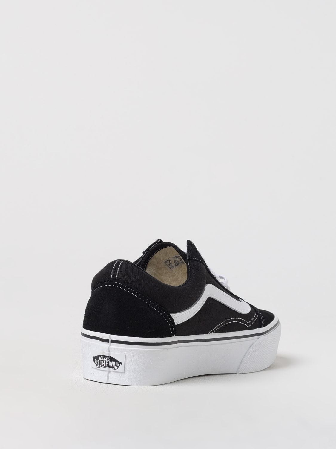 vans noir femme