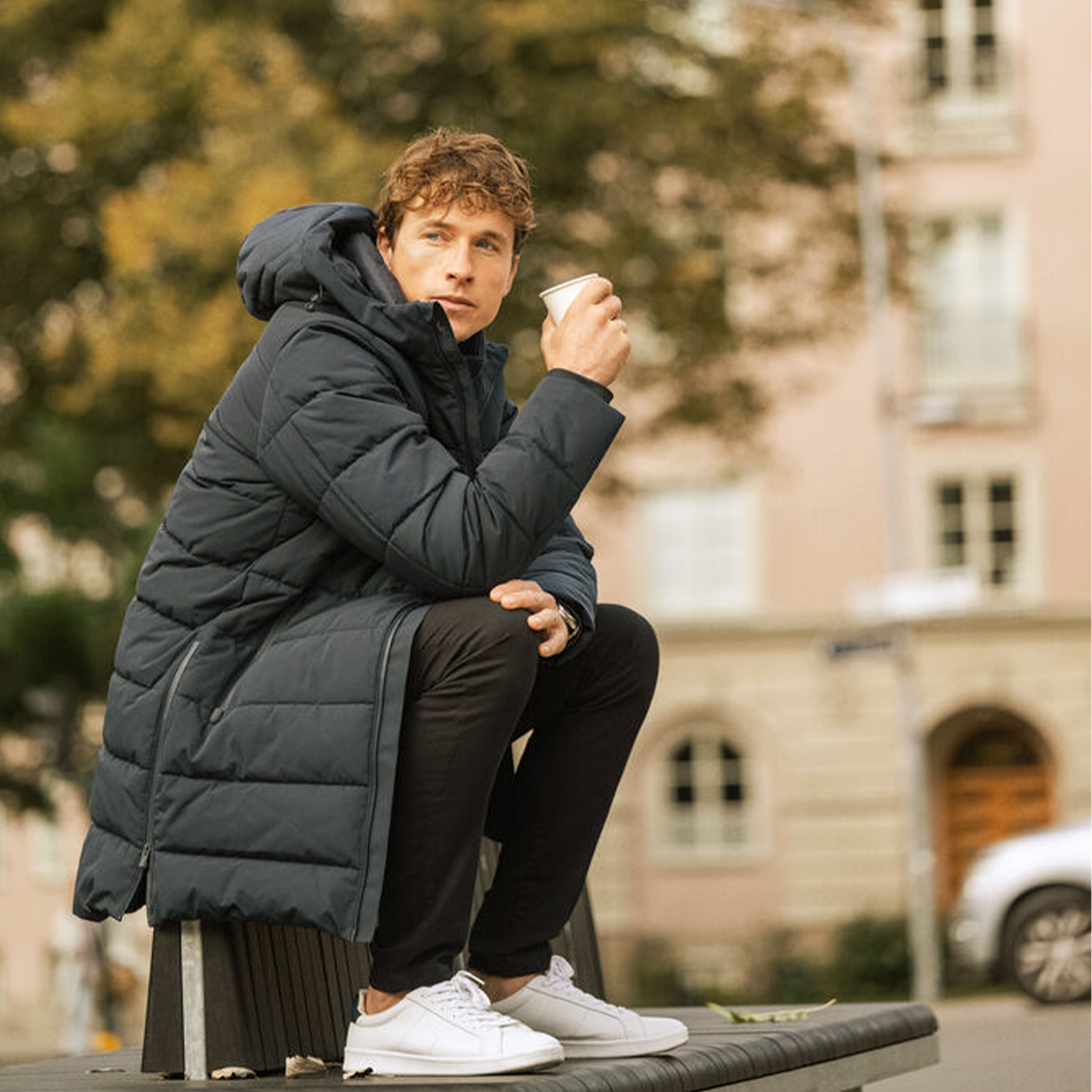 doudoune longue homme