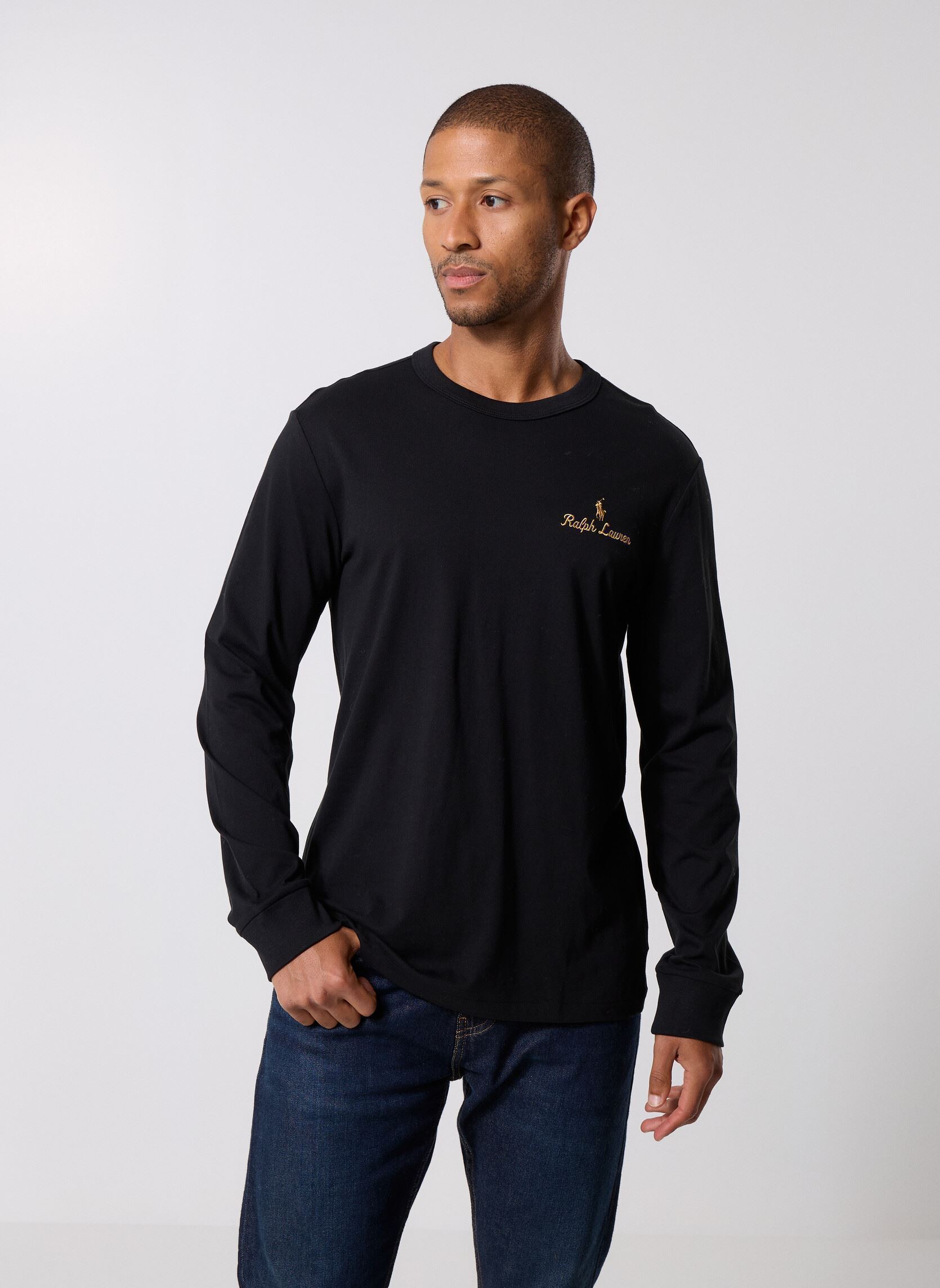 t shirt long homme